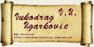 Vukodrag Ugarković vizit kartica